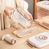 Transparent Food Vacuum Storage Box With Free Vacuum Kitchen Sealer