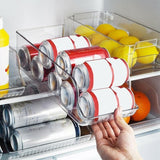 Transparent Refrigerator Organiser For Beverage