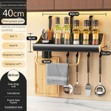 Multi-Use Kitchen Shelf Wall-Mount