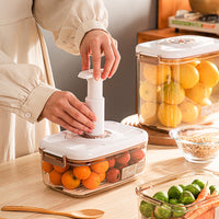 Transparent Food Vacuum Storage Box With Free Vacuum Kitchen Sealer