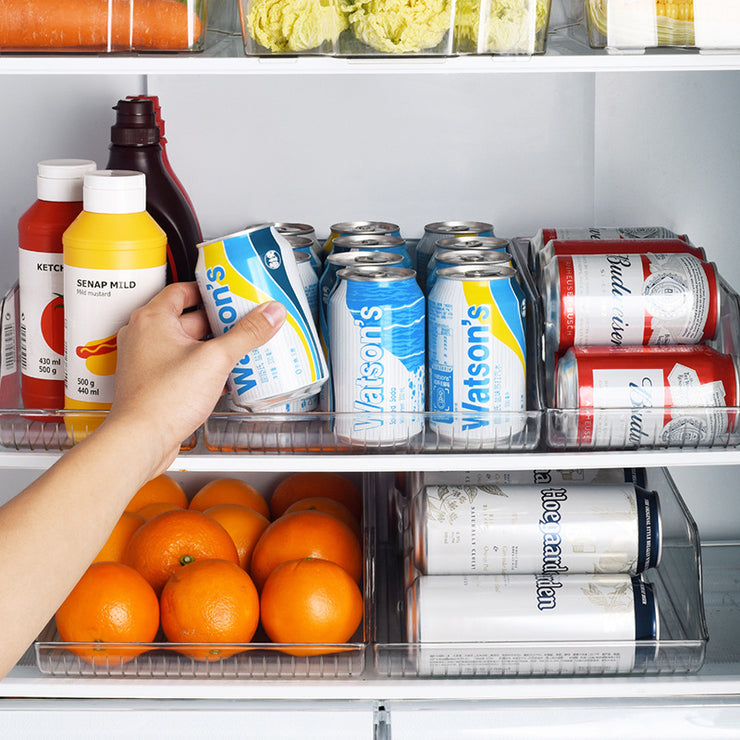 Transparent Refrigerator Organiser For Beverage