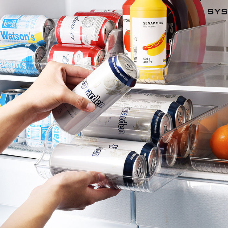 Transparent Refrigerator Organiser For Beverage