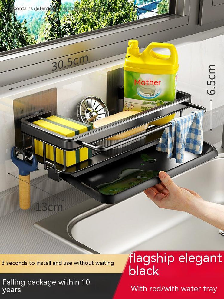 Kitchen Sink Wall-Mount Caddy