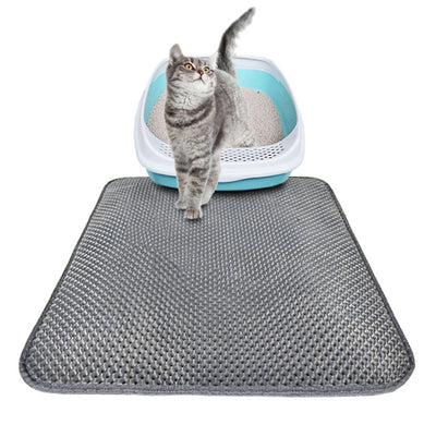 Double Layer Litter Cat Bed Pads Litter Mat