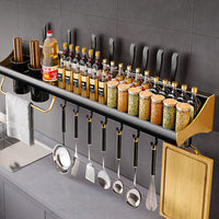 Multi-Use Kitchen Shelf Wall-Mount