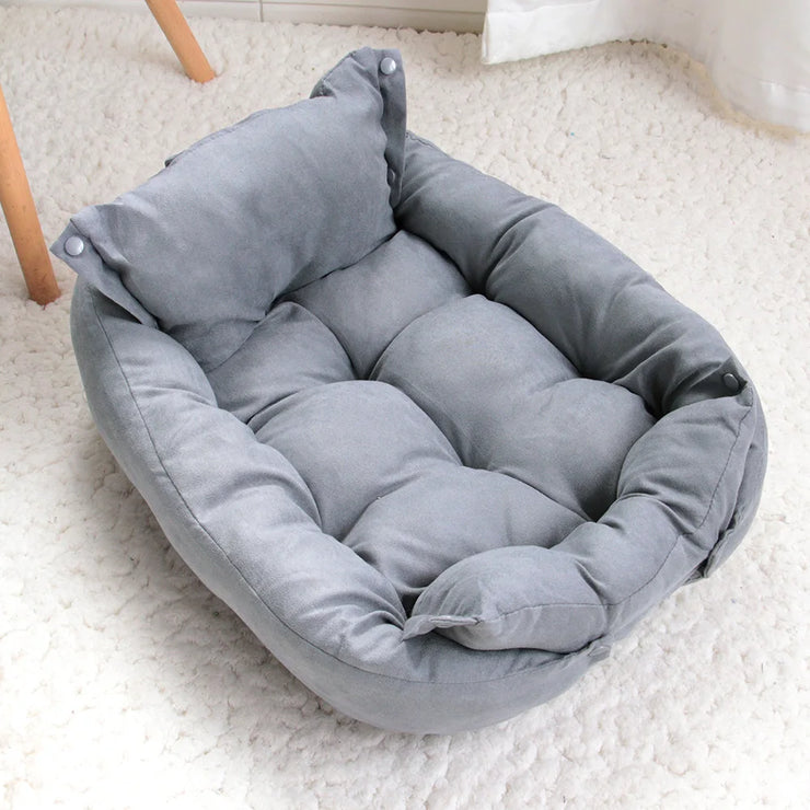 SnuggleNest 3-in-1 Pet Bed – Ultimate Comfort for Your Furry Friend