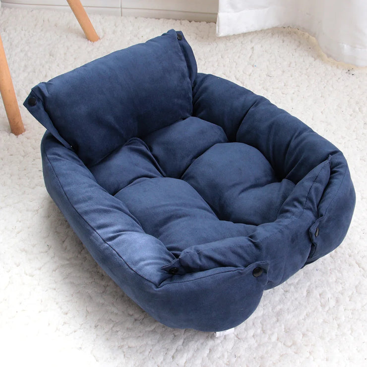 SnuggleNest 3-in-1 Pet Bed – Ultimate Comfort for Your Furry Friend