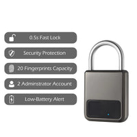 Smart Biometric Keyless Padlock