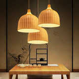 ZenWeave Bamboo Harmony Lamp – A Fusion of Eastern Elegance