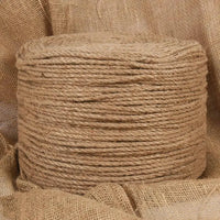 50m Durable 8mm Natural Jute Rope for Crafts & Gardening