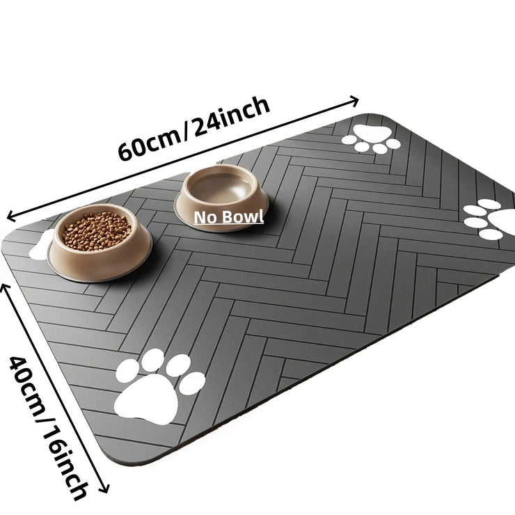 PetGuard Absorbent Feeding Mat – Keep Your Pet’s Feeding Area Clean and Dry