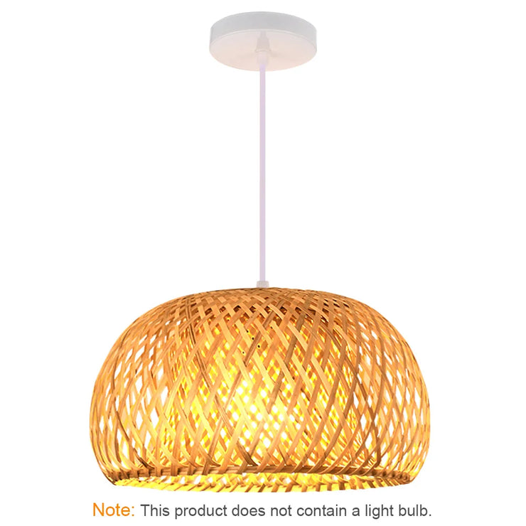 ZenWeave Bamboo Harmony Lamp – A Fusion of Eastern Elegance