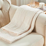 Camping Sofa Knitted Air Conditioning Nap Baby Blanket Soft