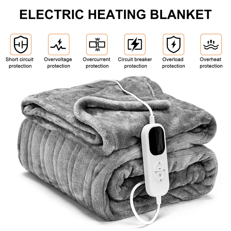 HeatWave Luxe Electric Heated Blanket