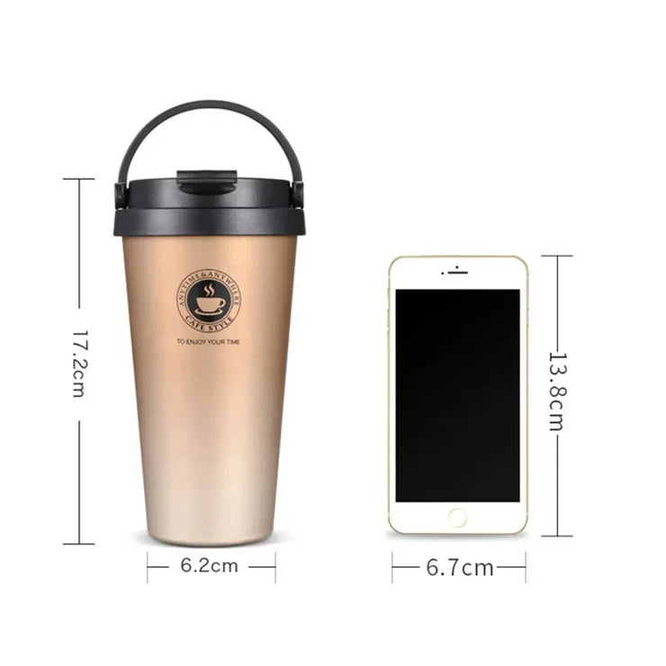 SipGuard™ 500ml Thermal Travel Mug