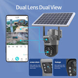 SolarGuard 4K Outdoor Security Camera