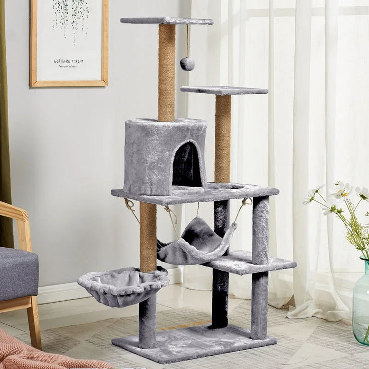 LuxPurr Multi-Layer Cat Tree House