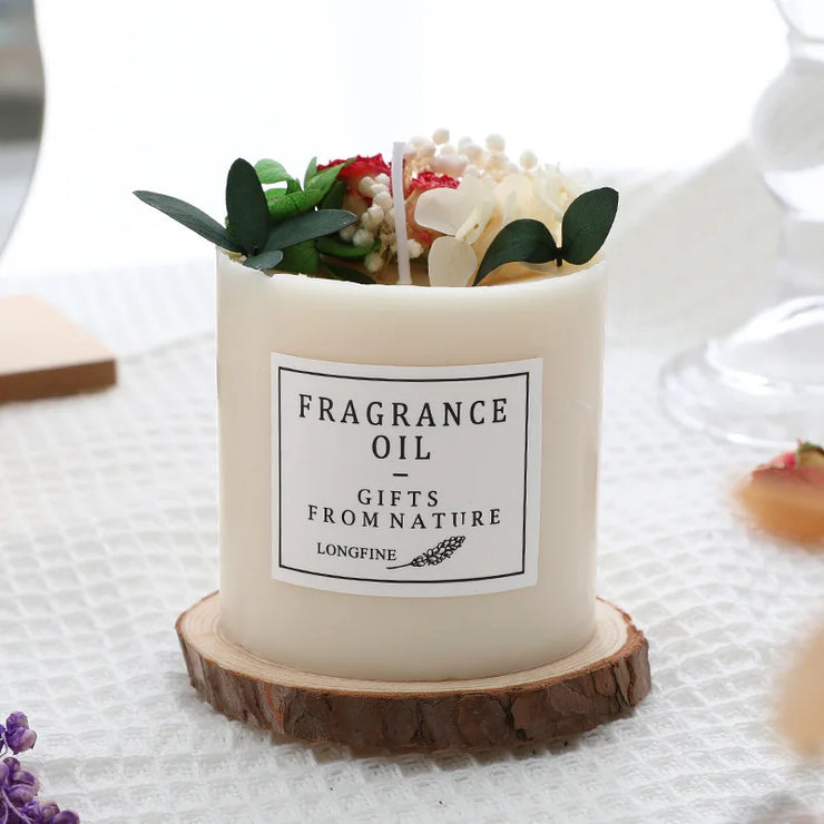 Harvest Bloom Kennedy Preserved Flower Scented Candle