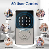 Keyless Entry Smart Lock with Touchscreen Keypad