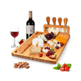 Opal Grove Bamboo Cheese Board Set – Ultimate Entertaining Elegance