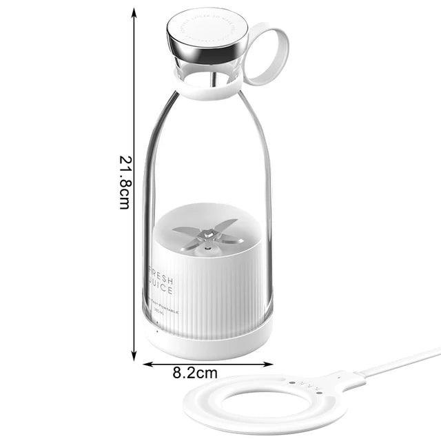 Portable USB Rechargeable Electric Juicer Blender