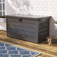 Metal Outdoor Lockable Garden Storage Box