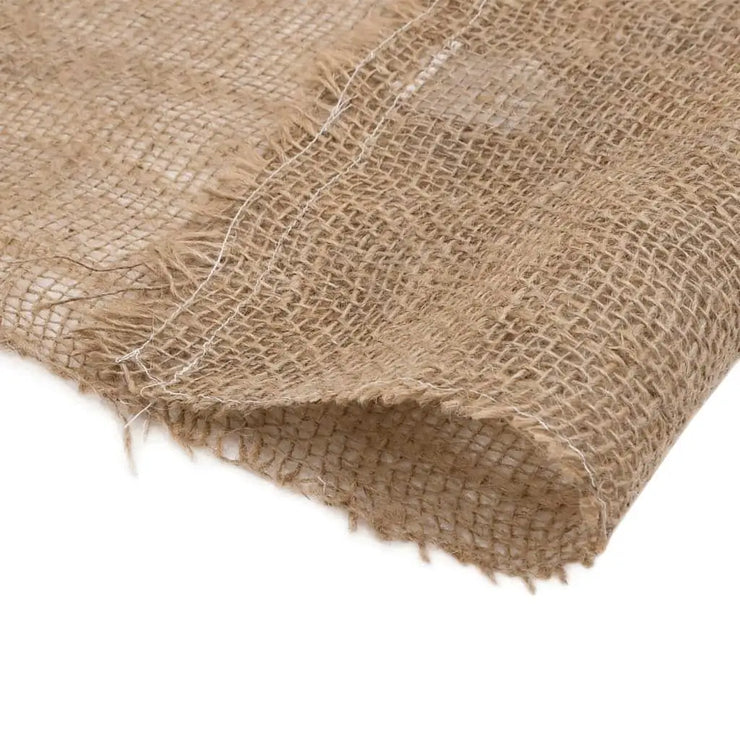 10m Eco-Friendly Natural Jute Roll – 200gsm Hessian Fabric