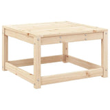 Modular Rustic 4-Piece Solid Pine Outdoor Lounge Set