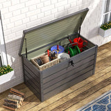Metal Outdoor Lockable Garden Storage Box