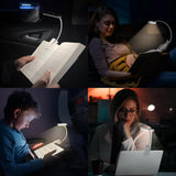 LuminaFlex USB Rechargeable Book Light