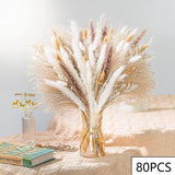 Boho Luxe Pampas Bouquet – 105pcs Dried Flower Arrangement