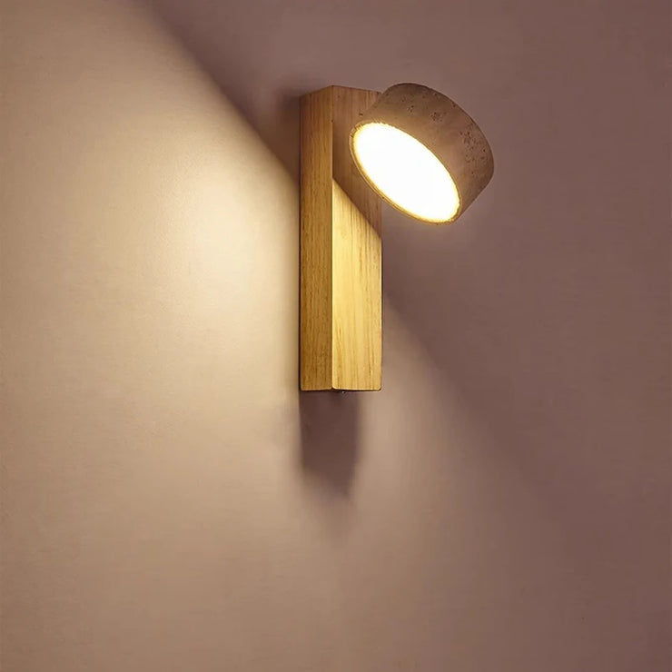 Rotating LED Wall Lamp – Where Japanese Elegance Meets Modern Illumination