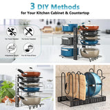 8-Tier Pots & Pans Organiser Rack