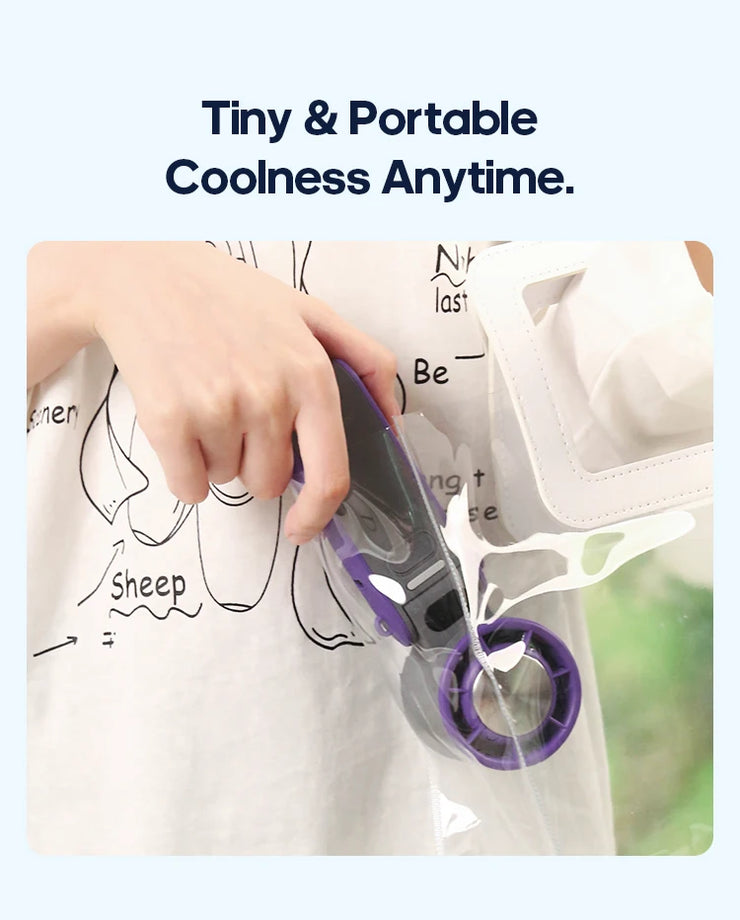 BreezeBolt™ Pocket Fan
