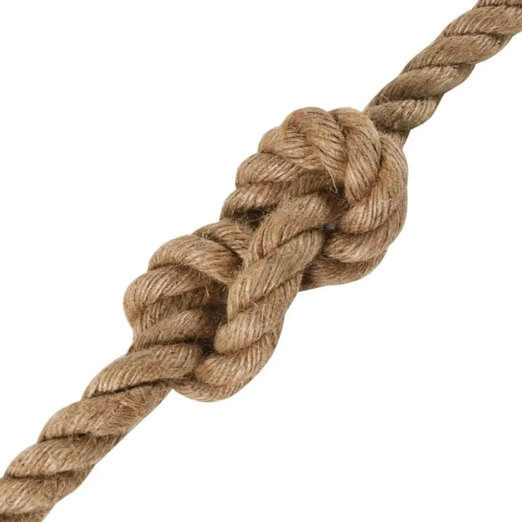 50m Durable 8mm Natural Jute Rope for Crafts & Gardening