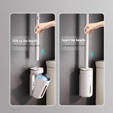 PureClean: Disposable Toilet Brush Kit