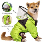 The Dog Face Waterproof Pet Raincoat – Ultimate Wet-Weather Protection for Your Pup!