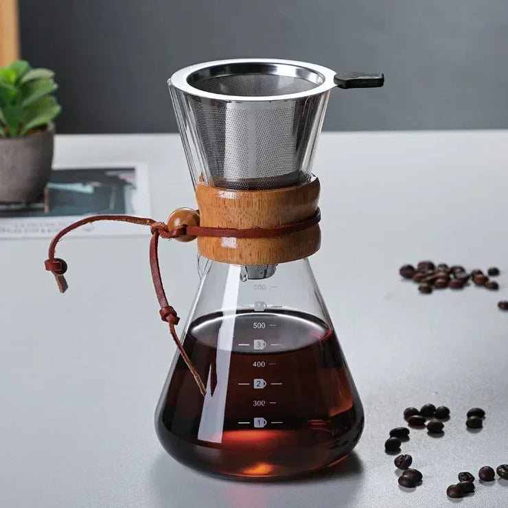 PureBrew Hand Glass Coffee Kettle – The Art of Pour-Over Coffee