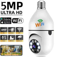 360° SecureVision Smart Bulb Camera