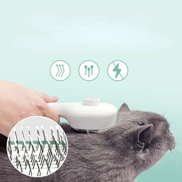 PawGlow UV Pet Grooming Brush