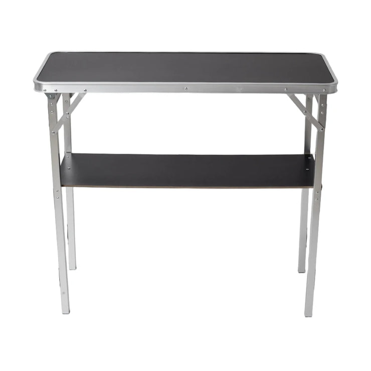 2-Tier Foldable Outdoor Bar Table