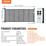 VEV Retractable Baby Gate – Safety and Convenience for Your Family