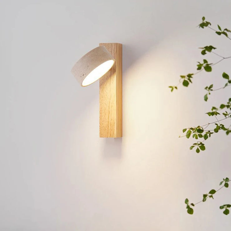 Rotating LED Wall Lamp – Where Japanese Elegance Meets Modern Illumination