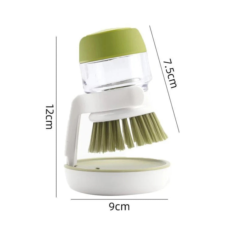 Dish Brush With Soap Dispenser