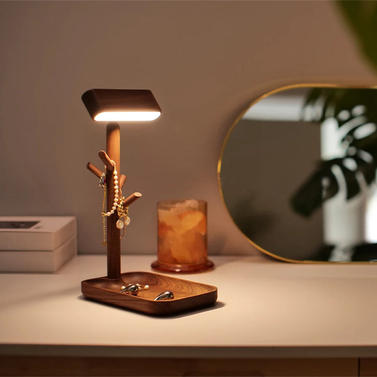 LED Desk Lamp with Storage Tray