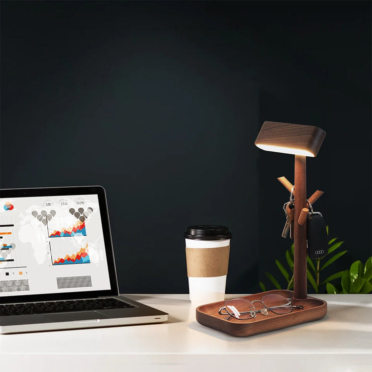 LED Desk Lamp with Storage Tray