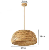 ZenWeave Bamboo Harmony Lamp – A Fusion of Eastern Elegance