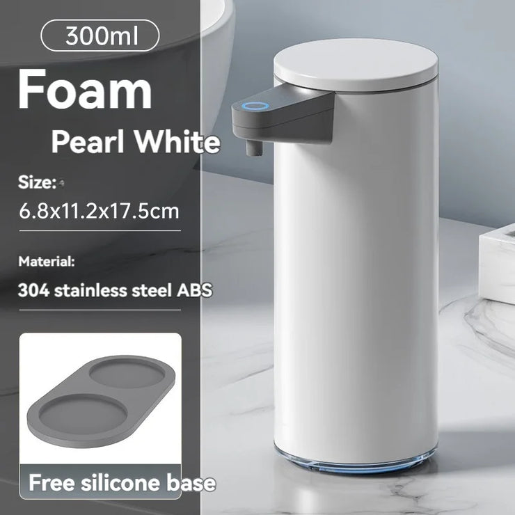 Automatic Stainless Steel Soap Dispenser – Smart, Hygienic & Touch-Free!