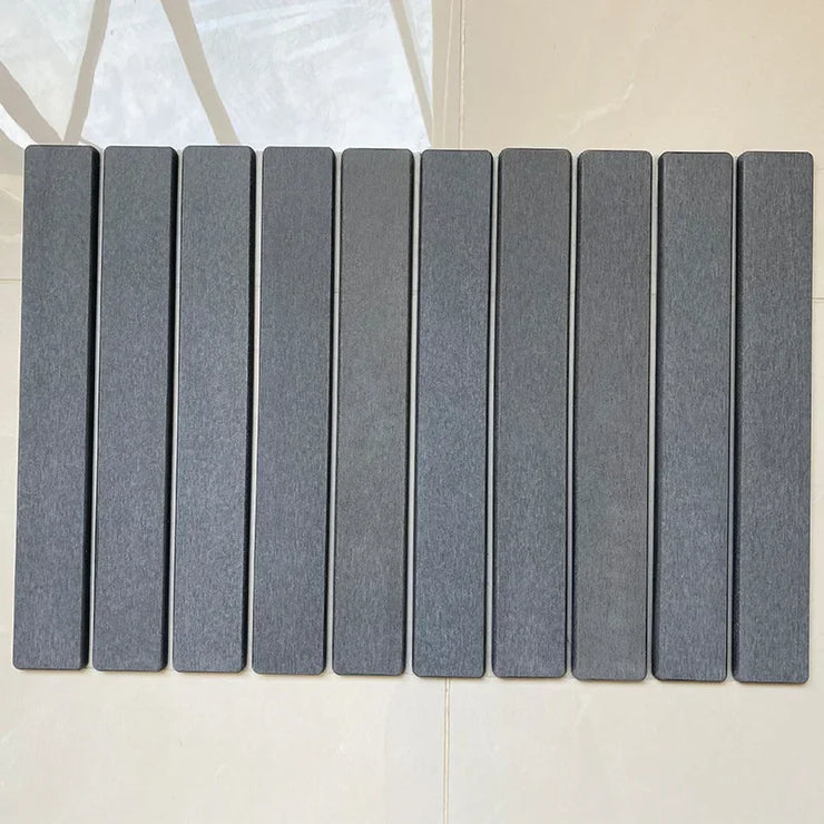 Luxury Quick-Dry Foldable Stone Bathroom Mat
