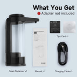 AutoFlow Rechargeable Automatic Soap Dispenser